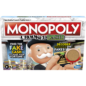 Hasbro Monopoly Crooked Cash Game