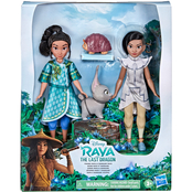 Disney Raya and The Last Dragon Young Raya and Namaari Doll 2 pk.