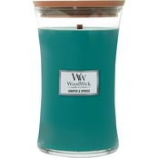 Woodwick Juniper and Spruce Large Hourglass Candle