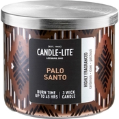 Candle-Lite Premium Palo Santo 3 Wick Candle