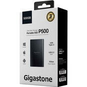 Gigastone External SSD 500GB Drive