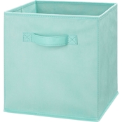 Whitmor Blue Light Fabric Storage Cube