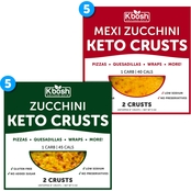 Kbosh Food Zucchini Keto Variety Pizza Crust 10 pack, 6 oz. each