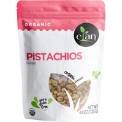 Elan Organic Raw Pistachios, Gluten-Free, GMO-Free, Vegan 8 units, 4.8 oz. each