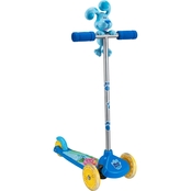 Kid Trax Blues Clues and You 3 Wheel Swinging Blue Kids Scooter