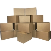 Uboxes 15 Small Cardboard 16 in. x 10 in. x 10 in. Moving Boxes