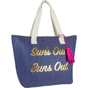 Magid Sun's Out Buns Out Insulated Beach Tote