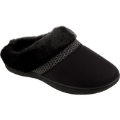 Isotoner Women's Microsuede Mallory Hoodback Slippers