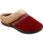 Isotoner Women's Microsuede Mallory Hoodback Slippers