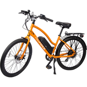 FreeForce Avalon Orange 16 in. Electric Beach Cruiser Bike