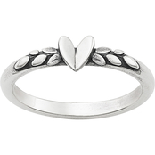 James Avery Sterling Silver Heart and Vine Ring