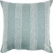 Freshmint Nola Stripe Textured Throw Pillow