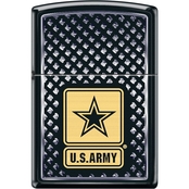 Zippo U.S. Army Logo and Star Lighter