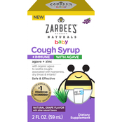Zarbee's Naturals Baby Cherry Flavor Cough Syrup and Immune Support