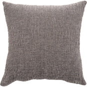 Evergrace Mabel Textured Washed Chenille 18 in. Euro Pillow