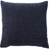 Evergrace Mabel Textured Washed Chenille 18 in. Euro Pillow