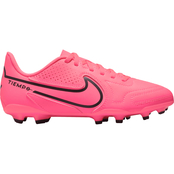Nike Girls Jr Tiempo 9 Club Firm Ground and Multi Ground Soccer Cleats