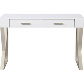Coast to Coast Accents Two Drawer Writing Desk