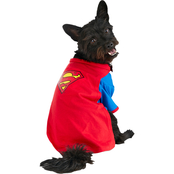 Petco DC Comics Justice League Superman Dog Tee with Removable Cape