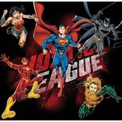DC Comics Justice League Printed Canvas 15 x 15