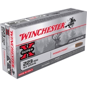Winchester Super-X .223 Rem 64 Gr. Power Point, 20 Rounds