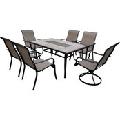 Home Creations Harrisburg 7 pc. Sling Dining Set