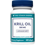 The Vitamin Shoppe Krill Oil 500mg Softgels 60 ct.