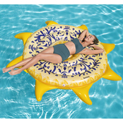 H2OGO! Sunny Sicily 7 ft. 5 in. Inflatable Pool Float