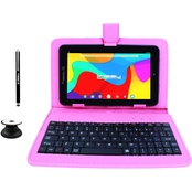 Linsay 7 in. Quad Core 2GB RAM 32GB Tablet with Keyboard, Holder and Pen