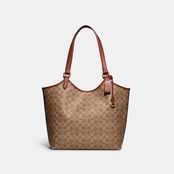 COACH Coated Canvas Signature Everyday Tote