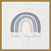 Amanti Art Better Together I Gallery Wrapped Canvas Wall Art 16 x 16
