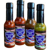 Freedom Hot Sauce Starter Pack 8 ct., 5 oz. each