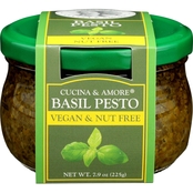 Cucina & Amore Vegan & Nut Free Basil Pesto Sauce 12 pk., 7.9 oz. each