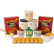 Deli Direct Wisconsin Crafted Cheese Spread Assortment with Crackers 9 ct., 15 oz.
