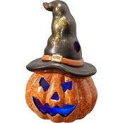 National Tree Company 7 in. Lighted Jack-O-Lantern