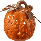 National Tree Company 6 in. Lighted Pumpkin Decor
