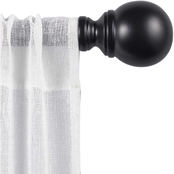 Exclusive Home Sphere Curtain Rod and Finials