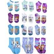 Disney Frozen Little Girls 12 Days of Socks Set