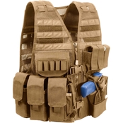 Elite Tactical Systems MVP Commandant Tactical Holster Vest, Right Hand Holster