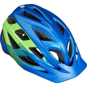 Schwinn Breeze Youth Bike Helmet Blue/Lime
