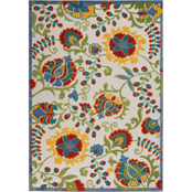 Nourison Aloha Floral In/Outdoor Rug