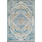 Rugs America Harper Fresh Chicory Transitional Vintage Area Rug