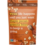 B'cuz Gluten Free Maple Pecan Granola Bites 24 Bags., 3 oz. each