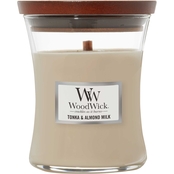 WoodWick Tonka and Almond Milk Medium Hourglass Candle