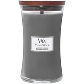 Wood Wick Evening Bonfire Large Hourglass Candle