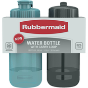 Rubbermaid Essentials Chug and Sip Bottles 2 pk.