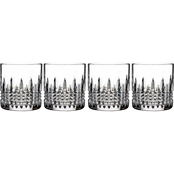 Waterford Connoisseur Lismore Diamond Straight Sided Tumbler 7 oz. Set of 4