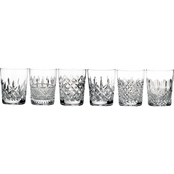 Waterford Connoisseur Lismore Heritage Double Old Fashioned 13.5 oz. Set of 6
