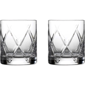Waterford Olann Double Old Fashioned Glass 12 oz. Set of 2