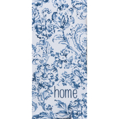 Kay Dee Designs Bohemian Blue Floral Dual Pupose Terry Towel